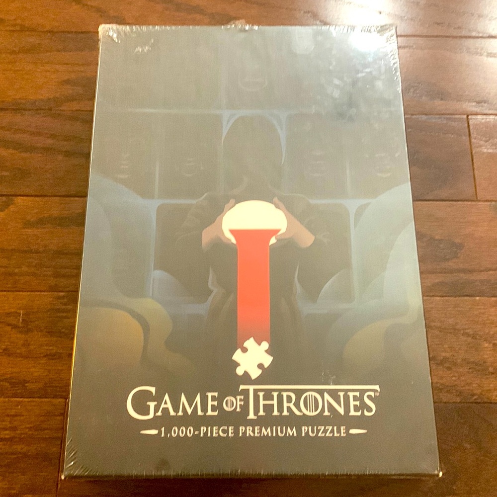 Game of Thrones 1,000 Piece Puzzle - “We Never Stop Playing” - NEW